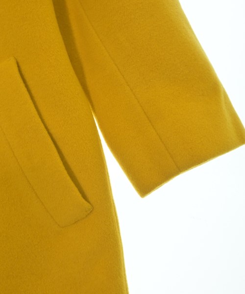 UNITED ARROWS（ユナイテッドアローズ）チェスターコート 黄 サイズ:34(XS位) レディース/2200721967080