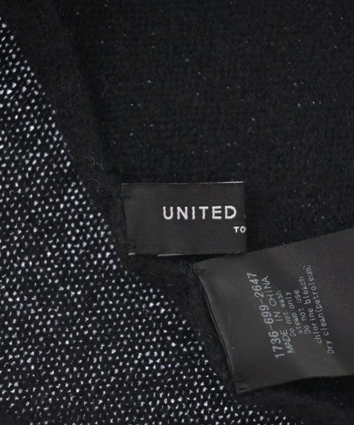 UNITED ARROWS（ユナイテッドアローズ）マフラー 黒 サイズ:- レディース/2200726670015