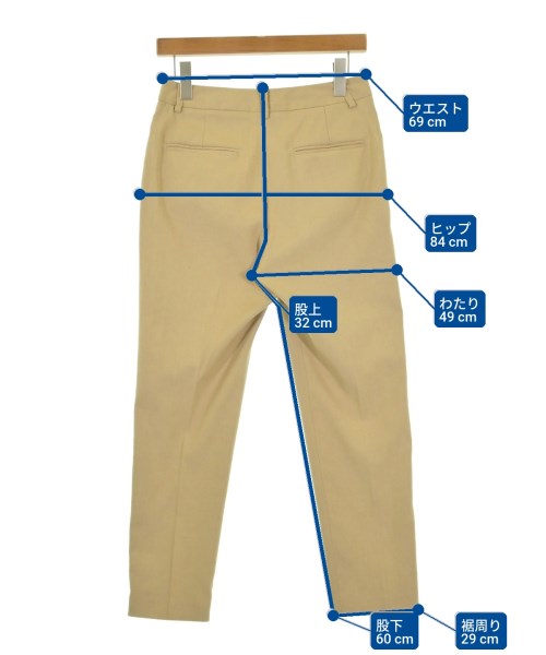 UNITED ARROWS（ユナイテッドアローズ）スラックス ベージュ サイズ:38(M位) レディース/2200722194010