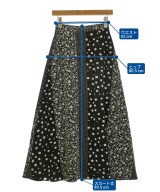 UNITED ARROWS（ユナイテッドアローズ）ロング・マキシ丈スカート 黒 サイズ:36(S位) レディース/2200722790052