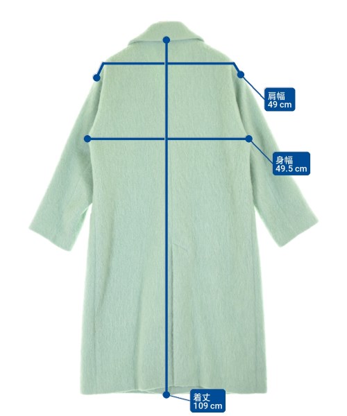 UNITED ARROWS（ユナイテッドアローズ）チェスターコート 緑 サイズ:34(XS位) レディース/2200727545015
