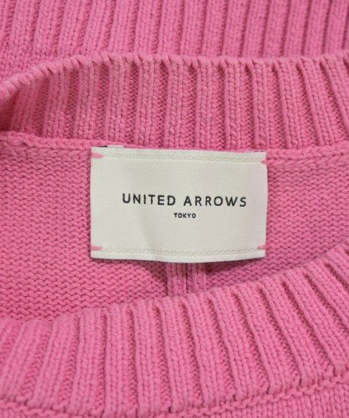UNITED ARROWS（ユナイテッドアローズ）ニット・セーター ピンク サイズ:F レディース/2200727714152