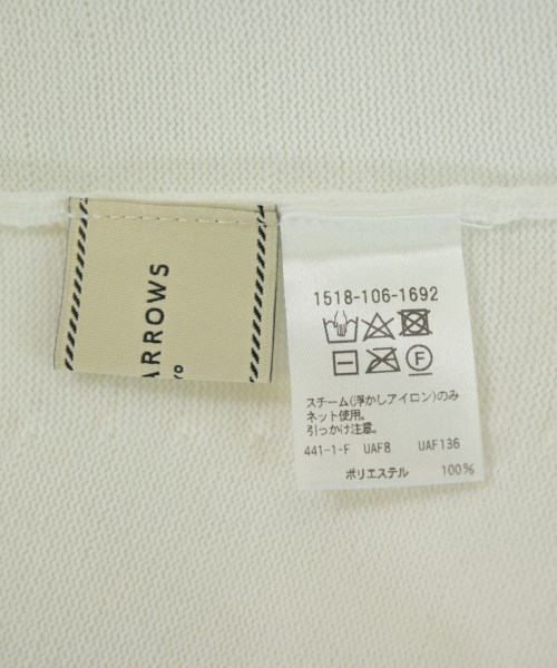 UNITED ARROWS（ユナイテッドアローズ）ニット・セーター 白 サイズ:F レディース/2200722812020