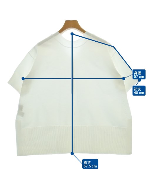 UNITED ARROWS（ユナイテッドアローズ）ニット・セーター 白 サイズ:F レディース/2200722812020