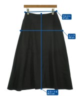 UNITED ARROWS（ユナイテッドアローズ）ロング・マキシ丈スカート 黒 サイズ:38(M位) レディース/2200724294022