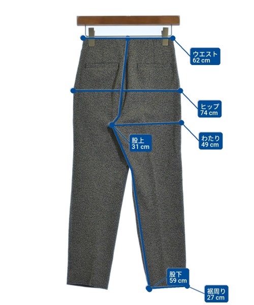 UNITED ARROWS（ユナイテッドアローズ）スラックス 黒 サイズ:34(XS位) レディース/2200724950058