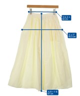 UNITED ARROWS（ユナイテッドアローズ）ロング・マキシ丈スカート 白 サイズ:36(S位) レディース/2200724950065