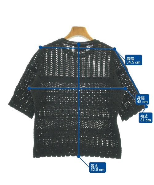 UNITED ARROWS（ユナイテッドアローズ）ニット・セーター 黒 サイズ:-(M位) レディース/2200728287150