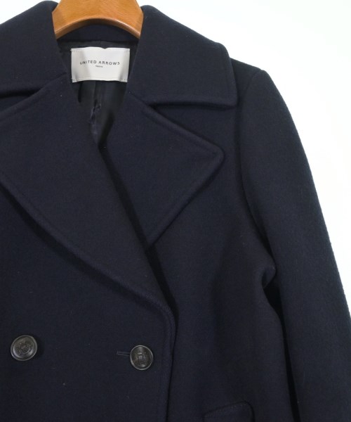 UNITED ARROWS（ユナイテッドアローズ）ピーコート 紺 サイズ:38(M位) レディース/2200727001023