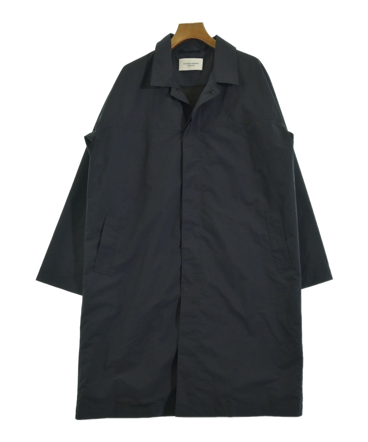 UNITED ARROWS（ユナイテッドアローズ）ステンカラーコート 紺 サイズ