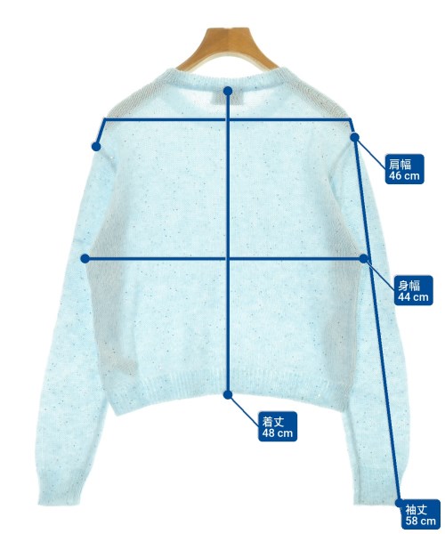 UNITED ARROWS（ユナイテッドアローズ）ニット・セーター 青 サイズ:-(M位) レディース/2200683059045