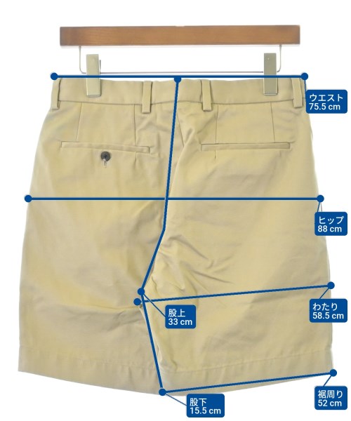 UNITED ARROWS（ユナイテッドアローズ）ショートパンツ ベージュ サイズ:S レディース/2200683310115