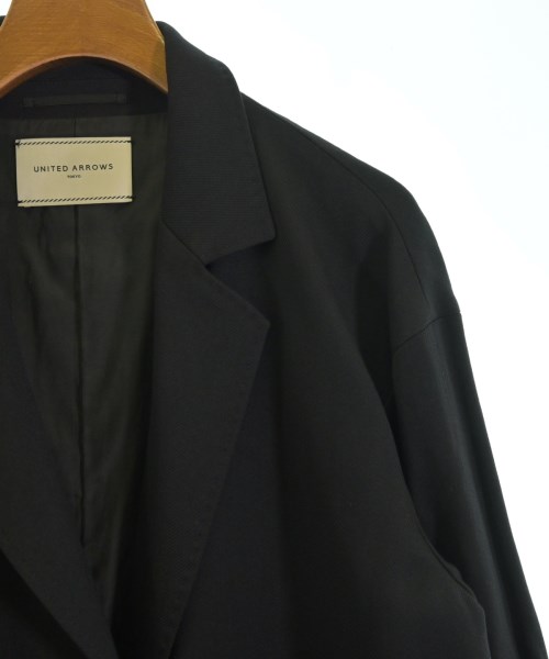 UNITED ARROWS（ユナイテッドアローズ）チェスターコート 黒 サイズ:38(M位) レディース/2200683391015