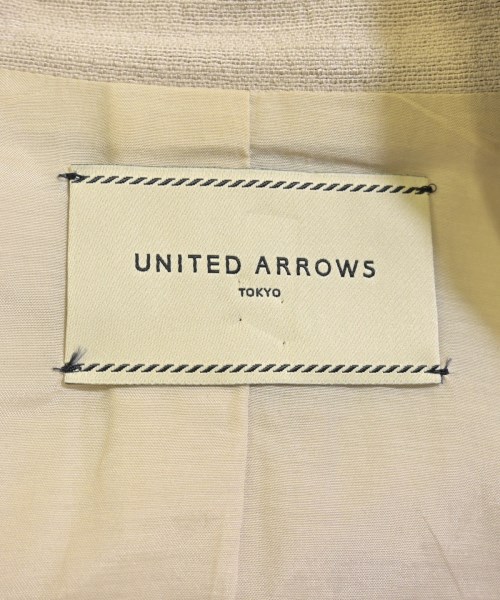 UNITED ARROWS（ユナイテッドアローズ）ノーカラージャケット ベージュ サイズ:40(M位) レディース/2200676111071