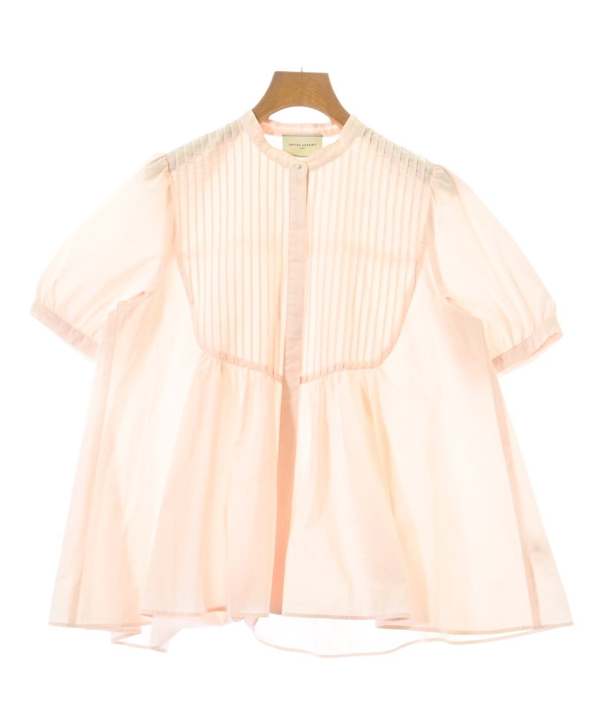 り*さ様 UNITED ARROWS 薄ピンク　ブラウス UNITED ARROWS（ユナイテッドアローズ）ブラウス ピンク サイズ:F