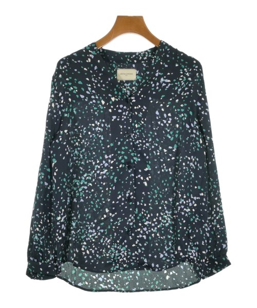 UNITED ARROWS(ユナイテッドアローズ)ブラウス 紺 サイズ:36(S位)/2200678524015