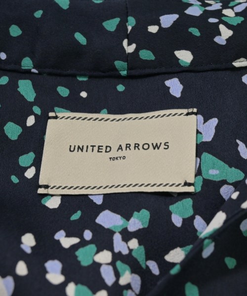 UNITED ARROWS（ユナイテッドアローズ）ブラウス 紺 サイズ:36(S位) レディース/2200678524015