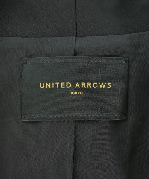 UNITED ARROWS（ユナイテッドアローズ）ジャケット 黒 サイズ:36(S位) レディース/2200683828030