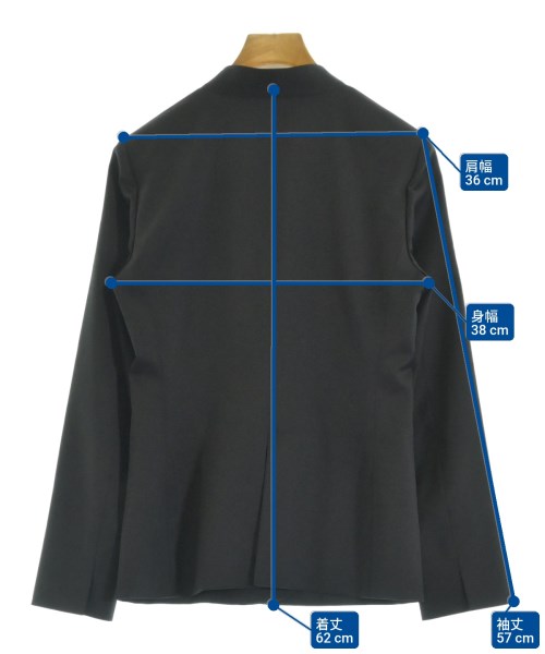 UNITED ARROWS（ユナイテッドアローズ）ジャケット 黒 サイズ:36(S位) レディース/2200683828030