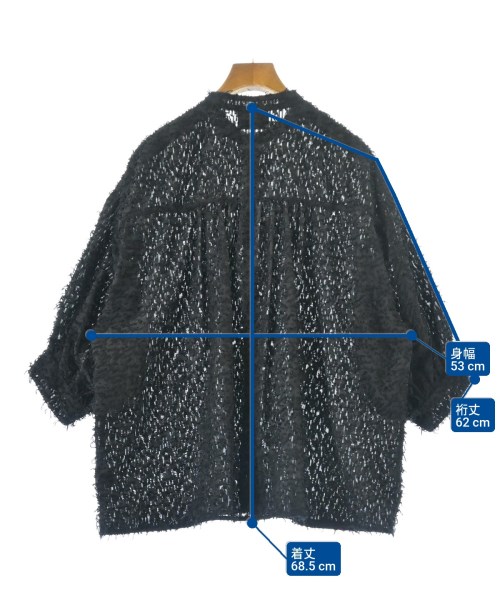 UNITED ARROWS（ユナイテッドアローズ）ブラウス 黒 サイズ:38(M位) レディース/2200684106014