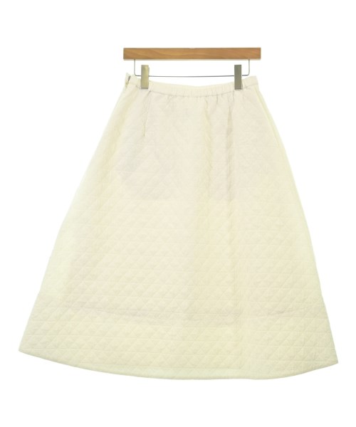 UNITED ARROWS（ユナイテッドアローズ）ひざ丈スカート 白 サイズ:38(M位) レディース/2200678970089