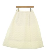 UNITED ARROWS（ユナイテッドアローズ）ひざ丈スカート 白 サイズ:38(M位) レディース/2200678970089