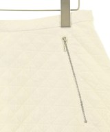 UNITED ARROWS（ユナイテッドアローズ）ひざ丈スカート 白 サイズ:38(M位) レディース/2200678970089