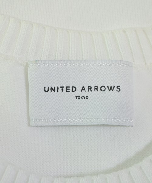 UNITED ARROWS（ユナイテッドアローズ）ニット・セーター 白 サイズ:F レディース/2200682354394