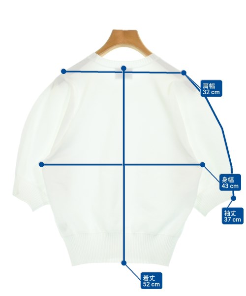 UNITED ARROWS（ユナイテッドアローズ）ニット・セーター 白 サイズ:F レディース/2200682354394