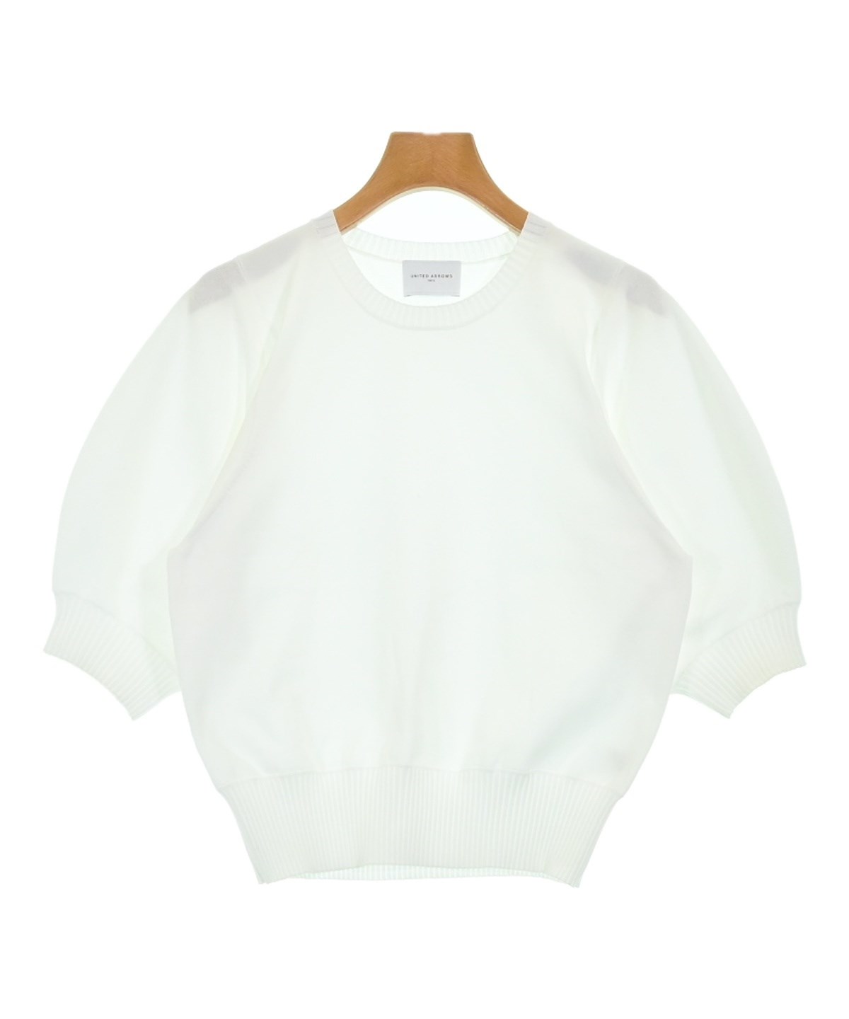 UNITED ARROWS（ユナイテッドアローズ）ニット・セーター 白 サイズ:F