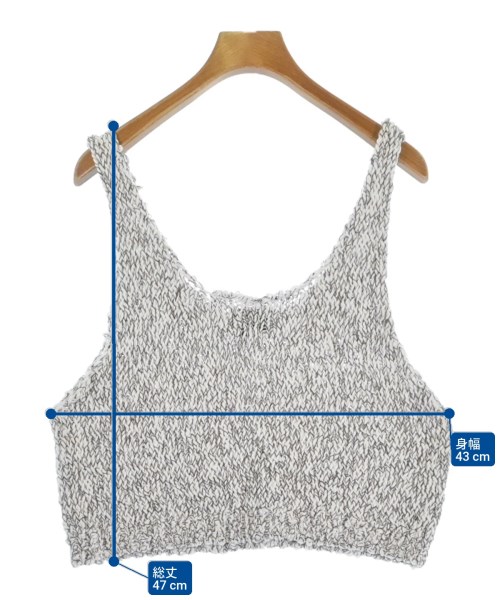 UNITED ARROWS（ユナイテッドアローズ）ベスト 白 サイズ:-(M位) レディース/2200684641072