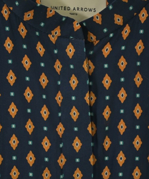 UNITED ARROWS（ユナイテッドアローズ）ブラウス 紺 サイズ:38(M位) レディース/2200680742032