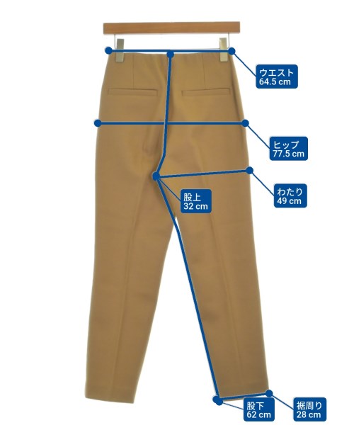 UNITED ARROWS（ユナイテッドアローズ）クロップドパンツ ベージュ サイズ:36(S位) レディース/2200680806048
