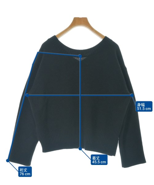 UNITED ARROWS（ユナイテッドアローズ）ニット・セーター 黒 サイズ:F レディース/2200680848147