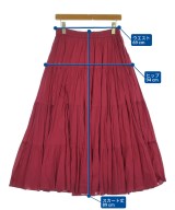 UNITED ARROWS（ユナイテッドアローズ）ロング・マキシ丈スカート 赤 サイズ:36(S位) レディース/2200685870044