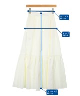 UNITED ARROWS（ユナイテッドアローズ）ロング・マキシ丈スカート 白 サイズ:34(XS位) レディース/2200686621065