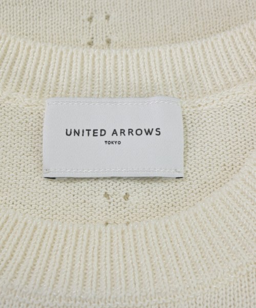 UNITED ARROWS（ユナイテッドアローズ）ニット・セーター 白 サイズ:-(L位) レディース/2200680032140
