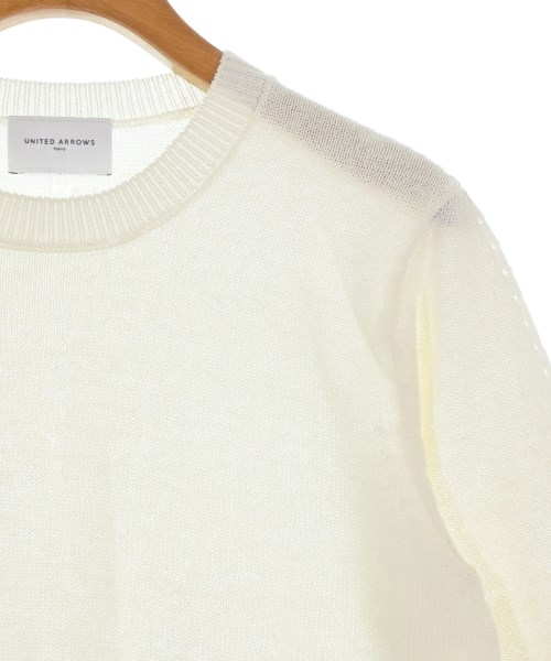 UNITED ARROWS（ユナイテッドアローズ）ニット・セーター 白 サイズ:-(L位) レディース/2200680032140
