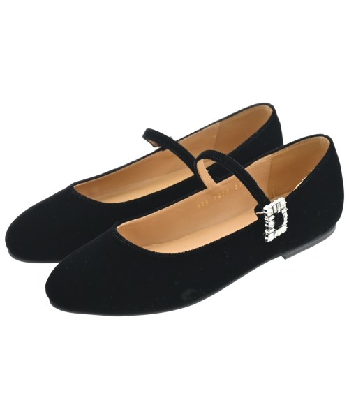 UNITED ARROWS(ユナイテッドアローズ)バレエシューズ/オペラシューズ 黒 サイズ:EU37(23.5cm位)/2200680032317