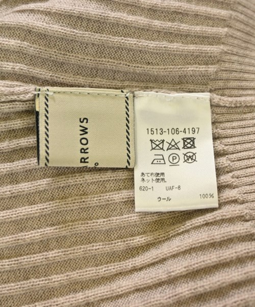 UNITED ARROWS（ユナイテッドアローズ）ニット・セーター ベージュ サイズ:F レディース/2200686749042