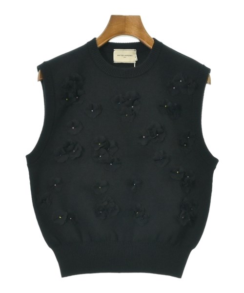 UNITED ARROWS(ユナイテッドアローズ)ベスト 黒 サイズ:F/2200686834083