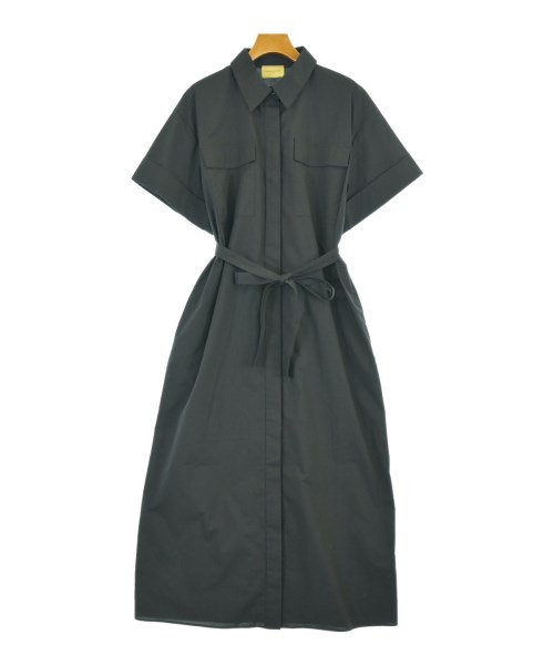 UNITED ARROWS(ユナイテッドアローズ)シャツワンピース 黒 サイズ:38(M位)/2200680656018