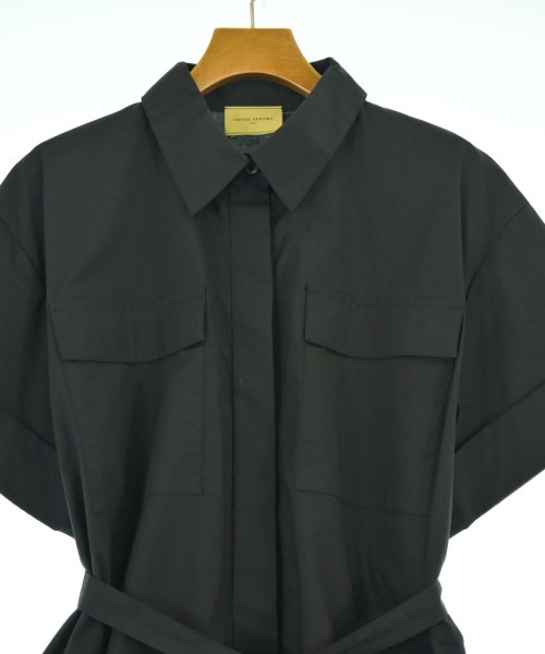 UNITED ARROWS（ユナイテッドアローズ）シャツワンピース 黒 サイズ:38(M位) レディース/2200680656018