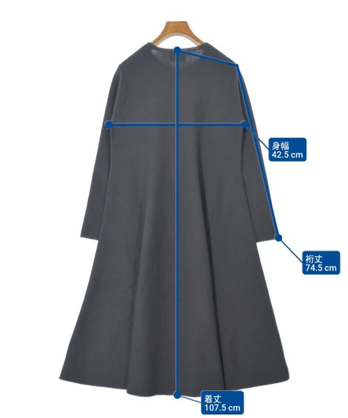 UNITED ARROWS（ユナイテッドアローズ）ワンピース グレー サイズ:F レディース/2200683402018