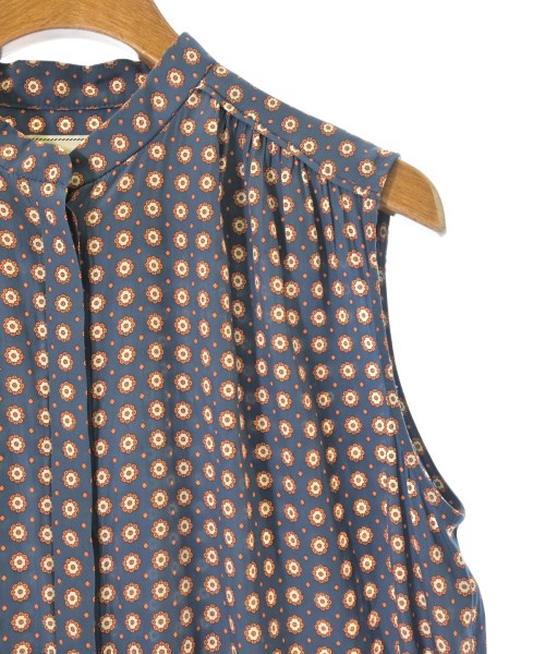 UNITED ARROWS（ユナイテッドアローズ）ブラウス 紺 サイズ:36(S位) レディース/2200684326801