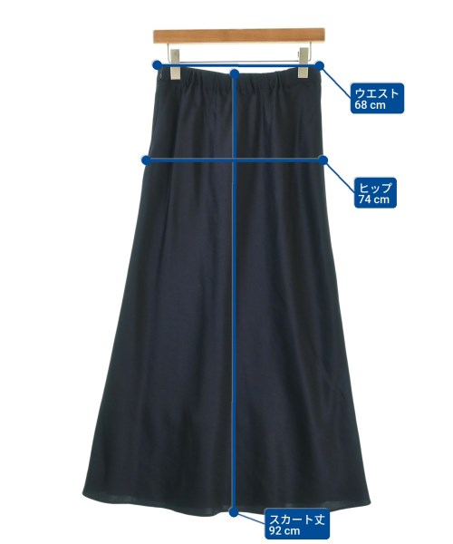 UNITED ARROWS（ユナイテッドアローズ）ロング・マキシ丈スカート 紺 サイズ:40(M位) レディース/2200678140321