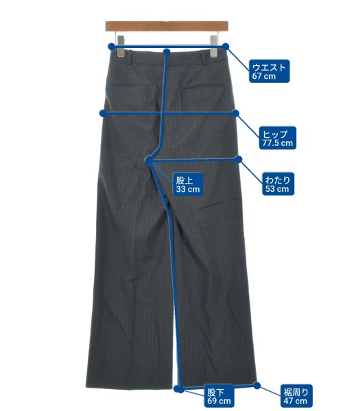 UNITED ARROWS（ユナイテッドアローズ）スラックス グレー サイズ:36(S位) レディース/2200681035027