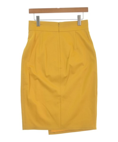 UNITED ARROWS（ユナイテッドアローズ）ひざ丈スカート 黄 サイズ:40(M位) レディース/2200687778027