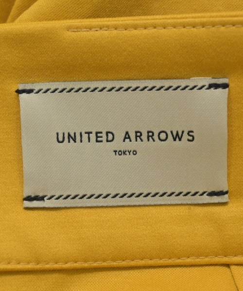 UNITED ARROWS（ユナイテッドアローズ）ひざ丈スカート 黄 サイズ:40(M位) レディース/2200687778027