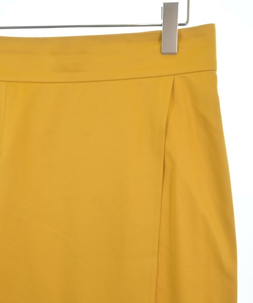 UNITED ARROWS（ユナイテッドアローズ）ひざ丈スカート 黄 サイズ:40(M位) レディース/2200687778027